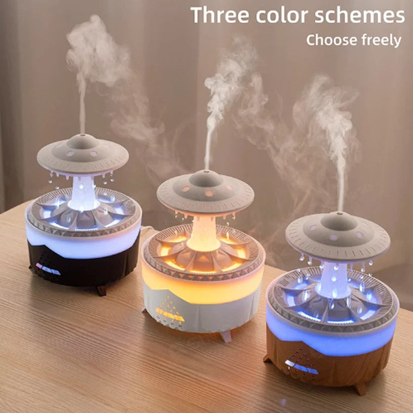 Raindrop Cloud Humidifier with Remote
