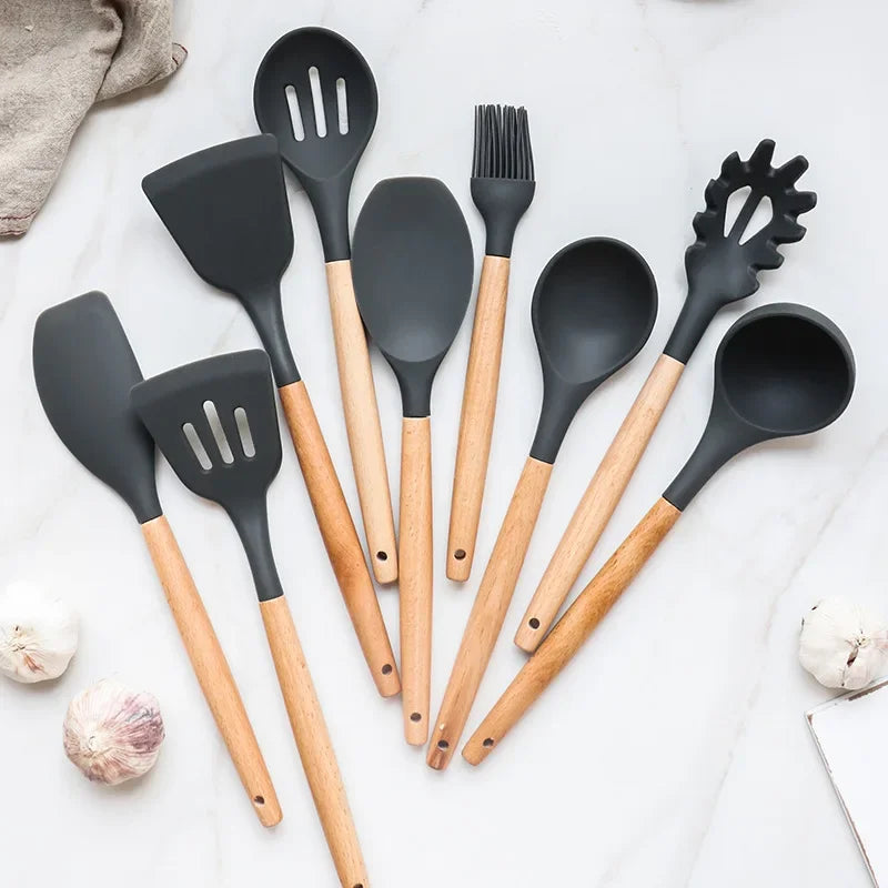 12 Pieces Silicone Kitchen Set