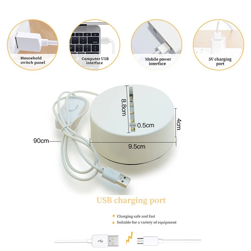 GlowFrame 3D Memory Illuminator